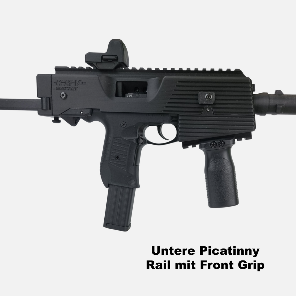 Picatinny Rail für das Chassis der Zoraki 925-P zum tausch gegen den Vordergriff